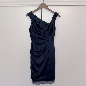 Navy Blue Vera Wang Cocktail Dress